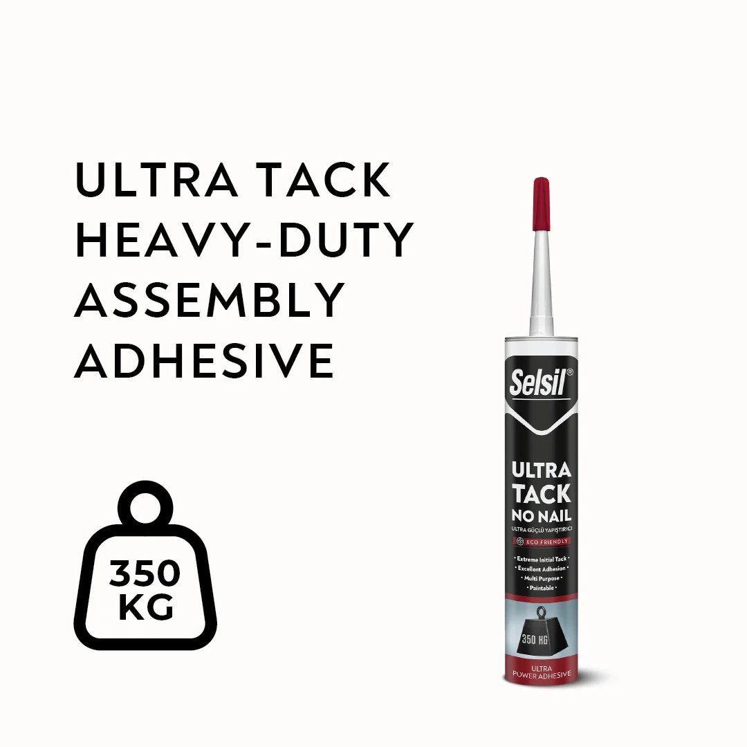 Selsil Ultra Tack strong assembly adhesive: 350 kg