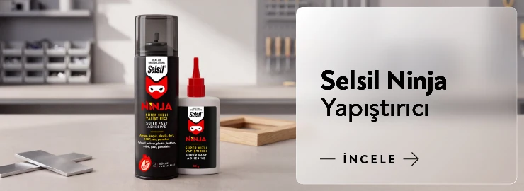 Selsil Ninja Süper Hızlı Yapıştırıcı