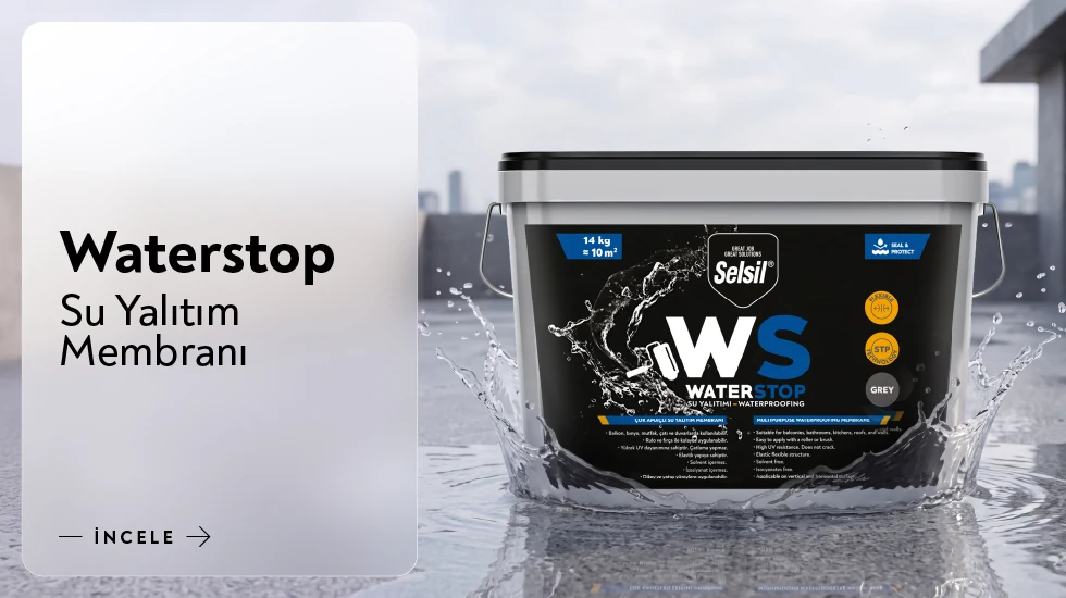 Waterstop Su Yalıtım Membranı