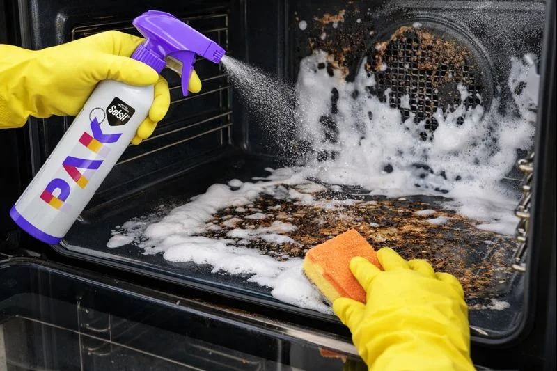 Oven cleaning