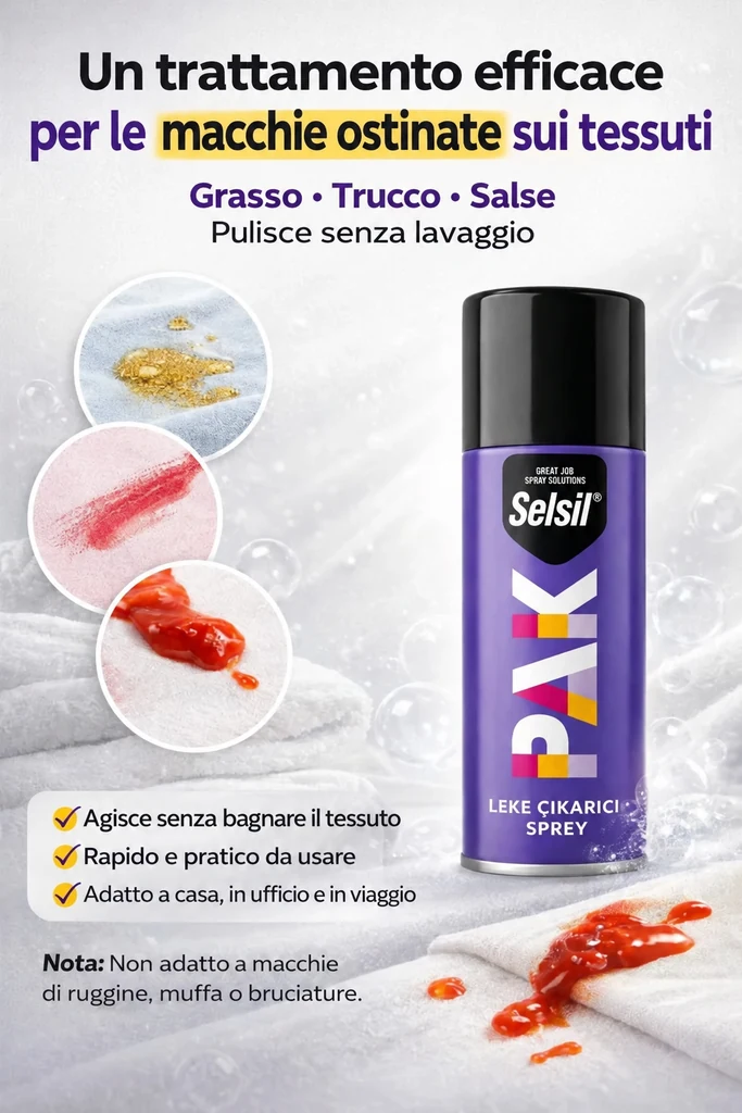 Come eliminare le macchie ostinate dai tessuti