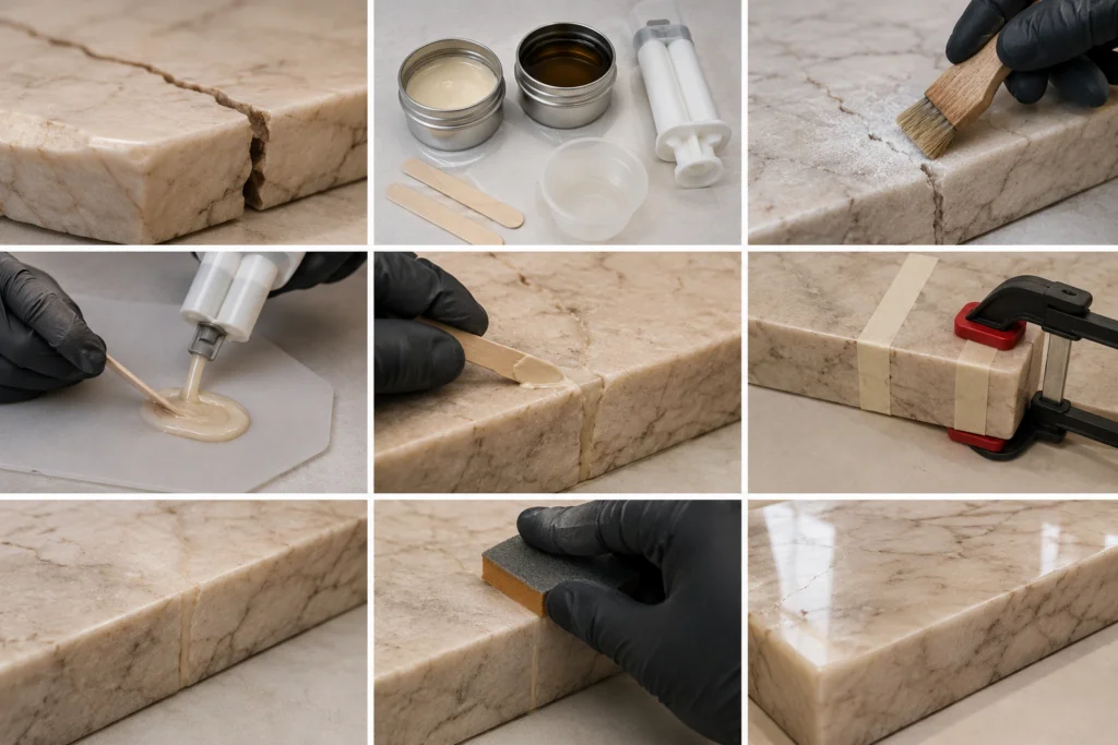 How to Repair Broken Marble — cover image