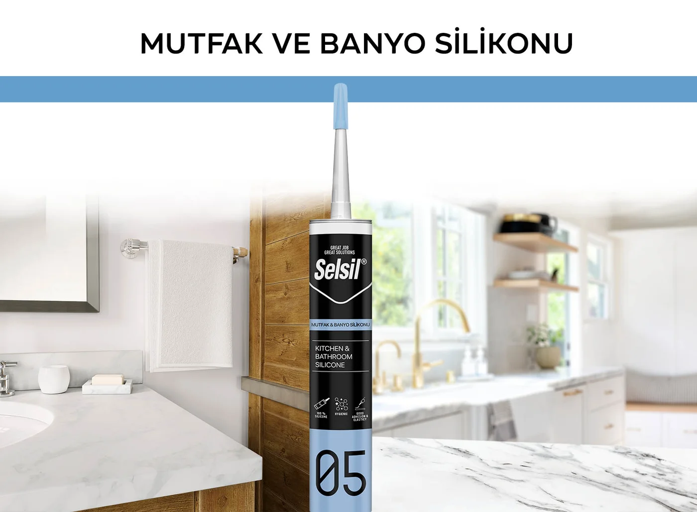 Mutfak ve Banyo Silikonu: Yüksek Performanslı Ve Uzun Ömürlü Koruma — kapak görseli