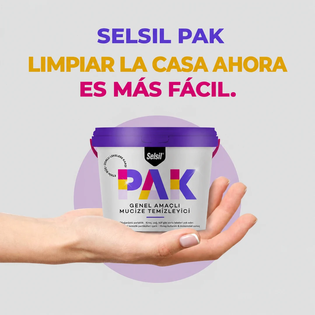 Limpiar la casa es más fácil con Selsil Pak — imagen de portada