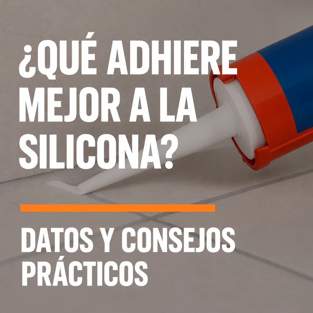 Qué adhesivo pega mejor la silicona — imagen de portada