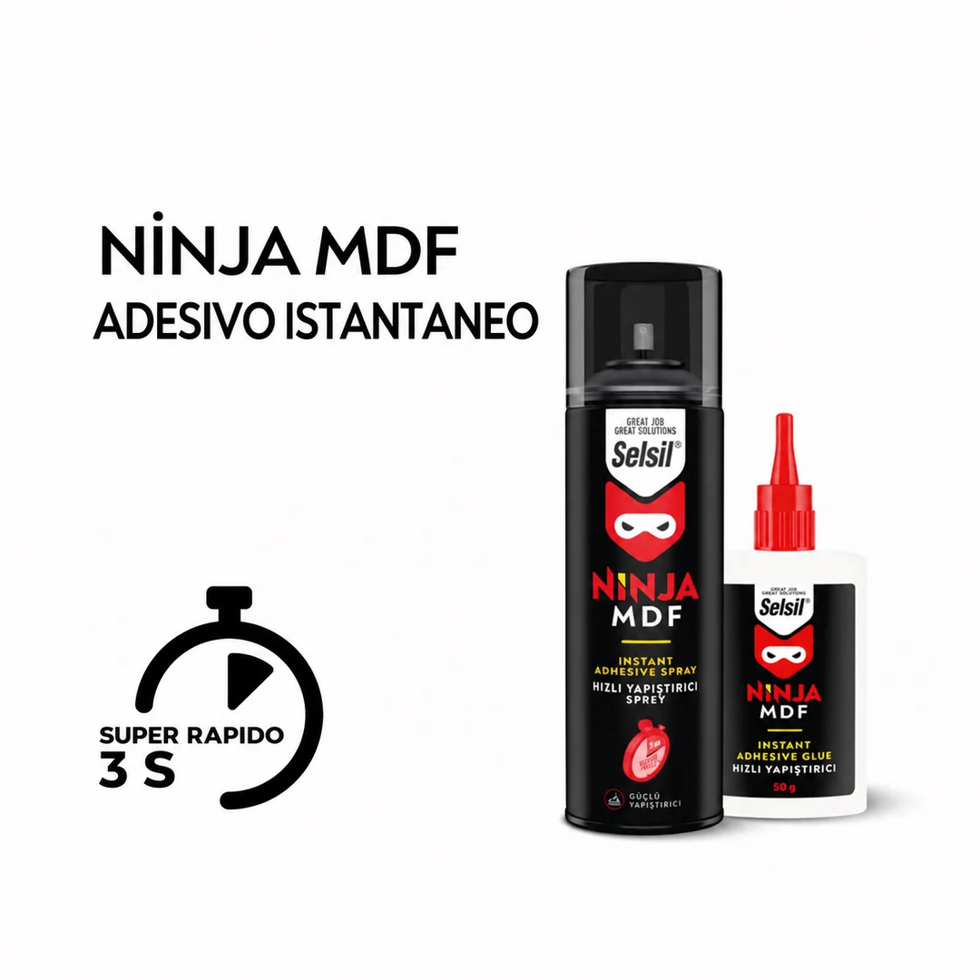 Colla istantanea Ninja MDF
