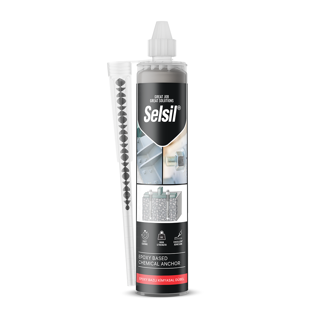 Epoksi Bazlı Kimyasal Dübel 300ml ürün ambalajı