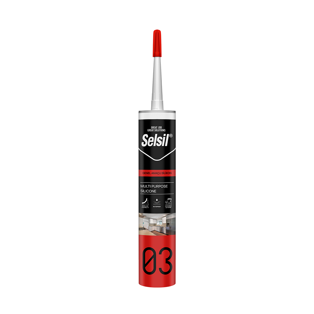 Genel Amaçlı Silikon 280ml ürün ambalajı