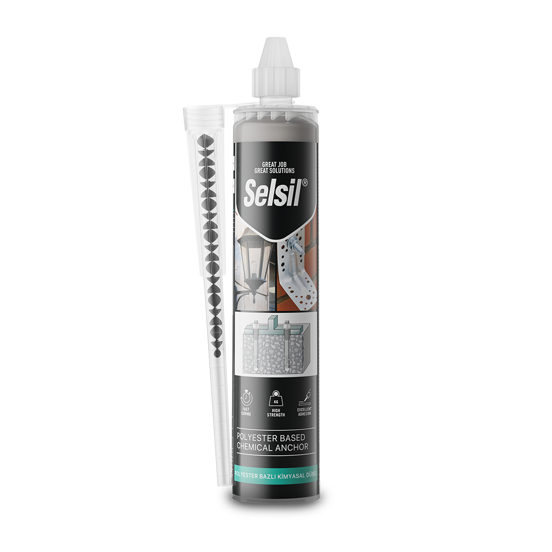 Polyester Bazlı Kimyasal Dübel 300ml ürün ambalajı