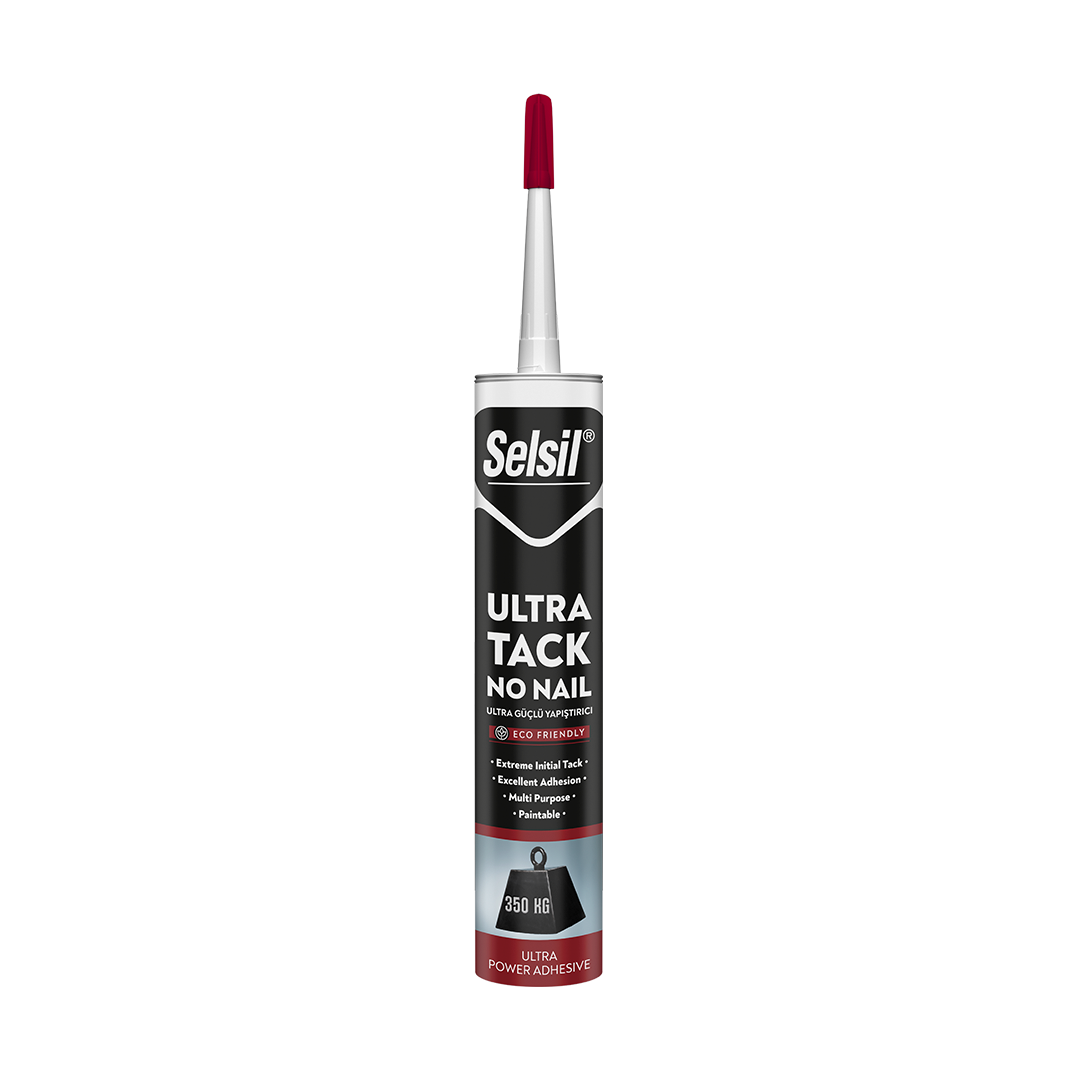 Selsil Ultra Tack High-Strength Mounting Adhesive packaging