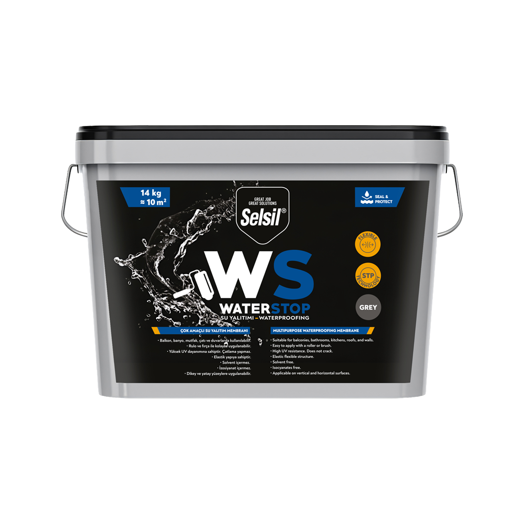 Waterstop Su Yalıtım Membranı ürün ambalajı